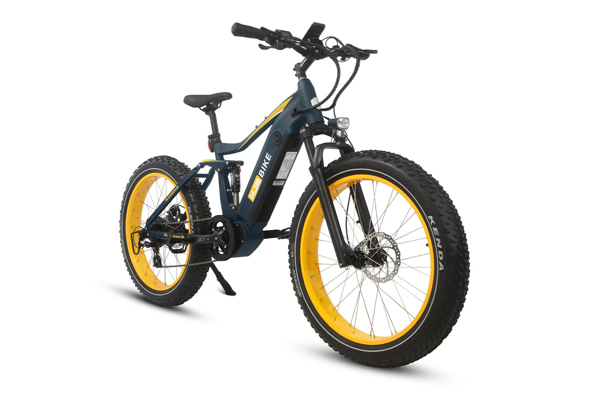 Warrior Full Suspension Fat Tire Ebike 1000W (Fully Assembled