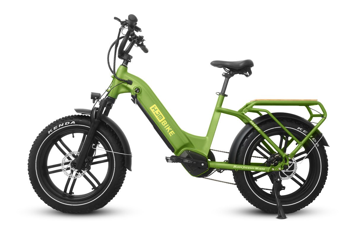 Breeze Cargo Fat Tire Lifestyle eBike, Mist Blue / Dual Battery(20Ah+17.5Ah) Breeze Cargo Fat Tire Lifestyle eBike, Mist Blue / Dual Battery(20Ah+17.5Ah)