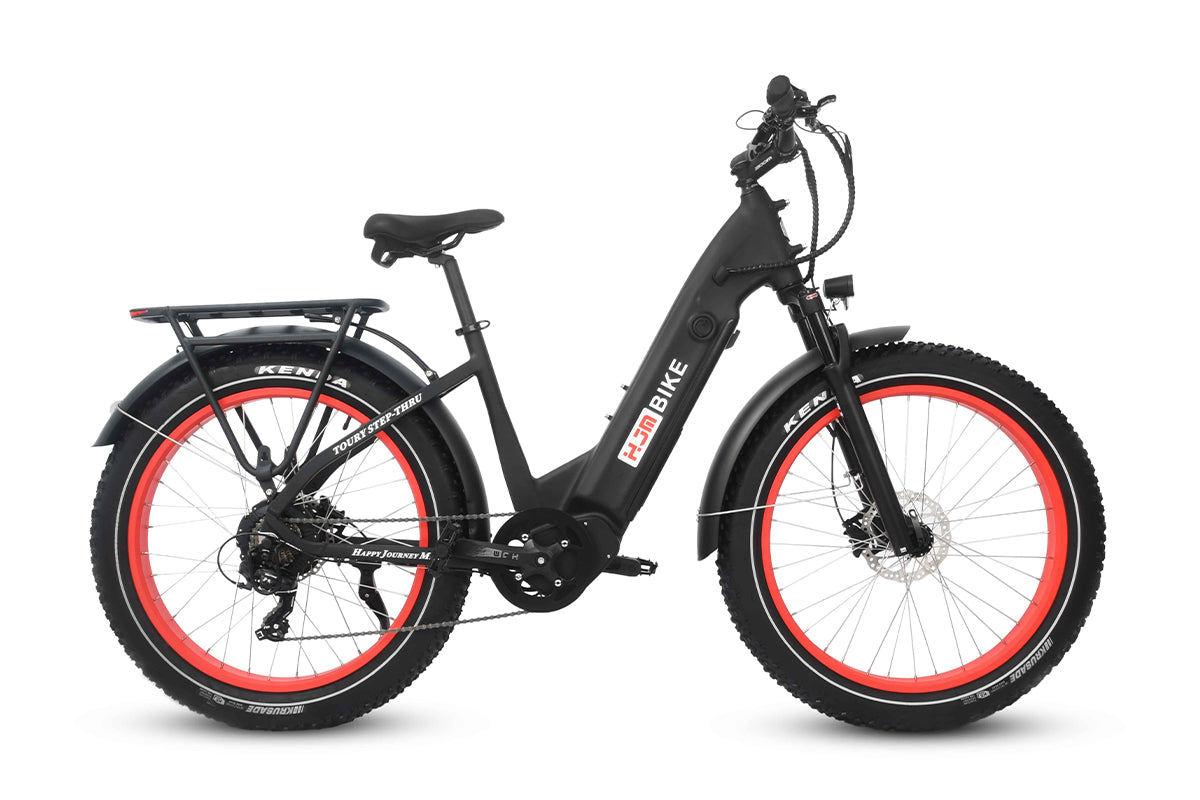 Step Through Electric Bikes, 750 Watt Electric Bike Online | HJM E MTB Passionate Black Step Through Electric Bikes, 750 Watt Electric Bike Online | HJM E MTB Passionate Black