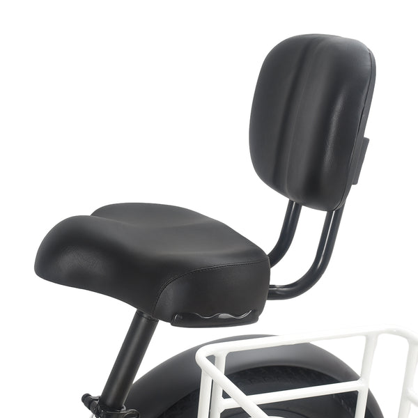 Extra-Wide Saddle with Backrest