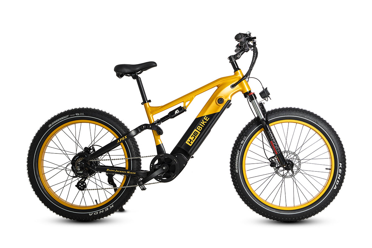 Apex Full Suspension Fat Tire Ebike 1000W – - Main Image