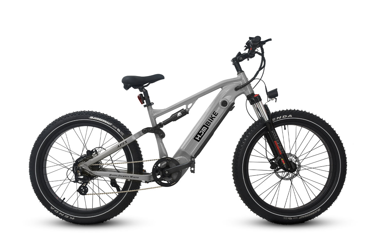 Apex Full Suspension Fat Tire Ebike 1000W –