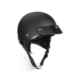 All-Season Cruiser Half Helmet Black