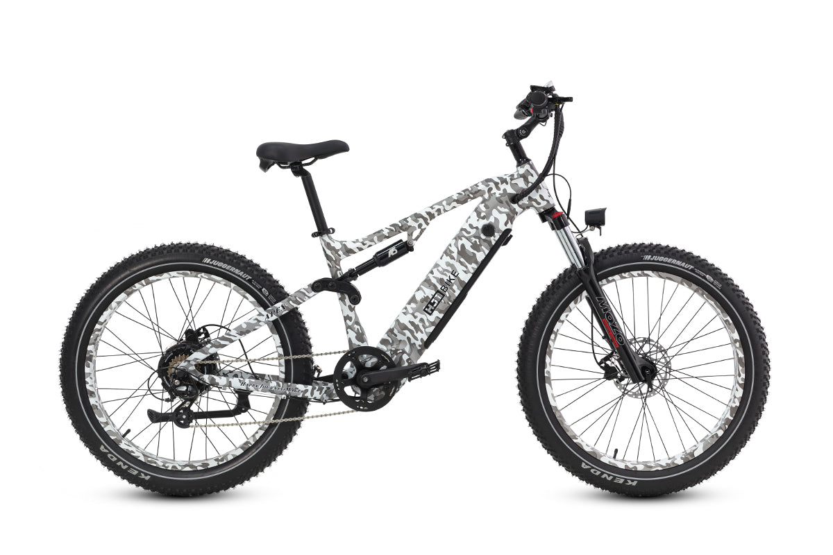 Apex Full Suspension Fat Tire Ebike 1000W –