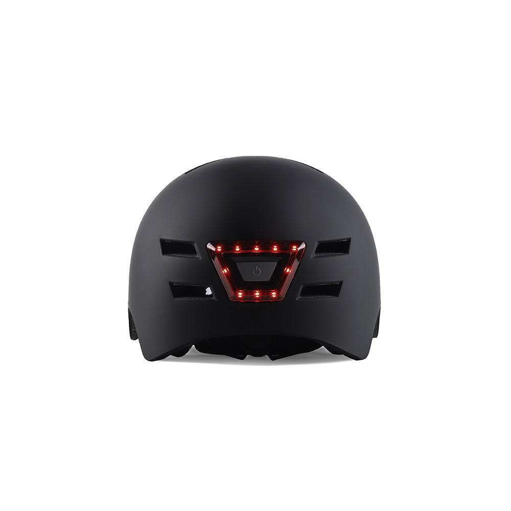 flash lights for motorcycle helmets Rechargeable Dual-light Night Flashing Helmet, Black / M: 21.2~22.4 inches/ 54~57cm