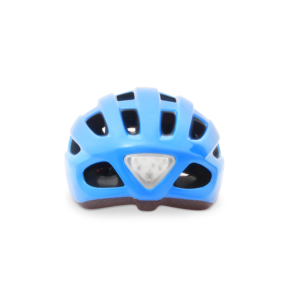 bike helmets blue white Kids Bike Helmet with Light, Blue