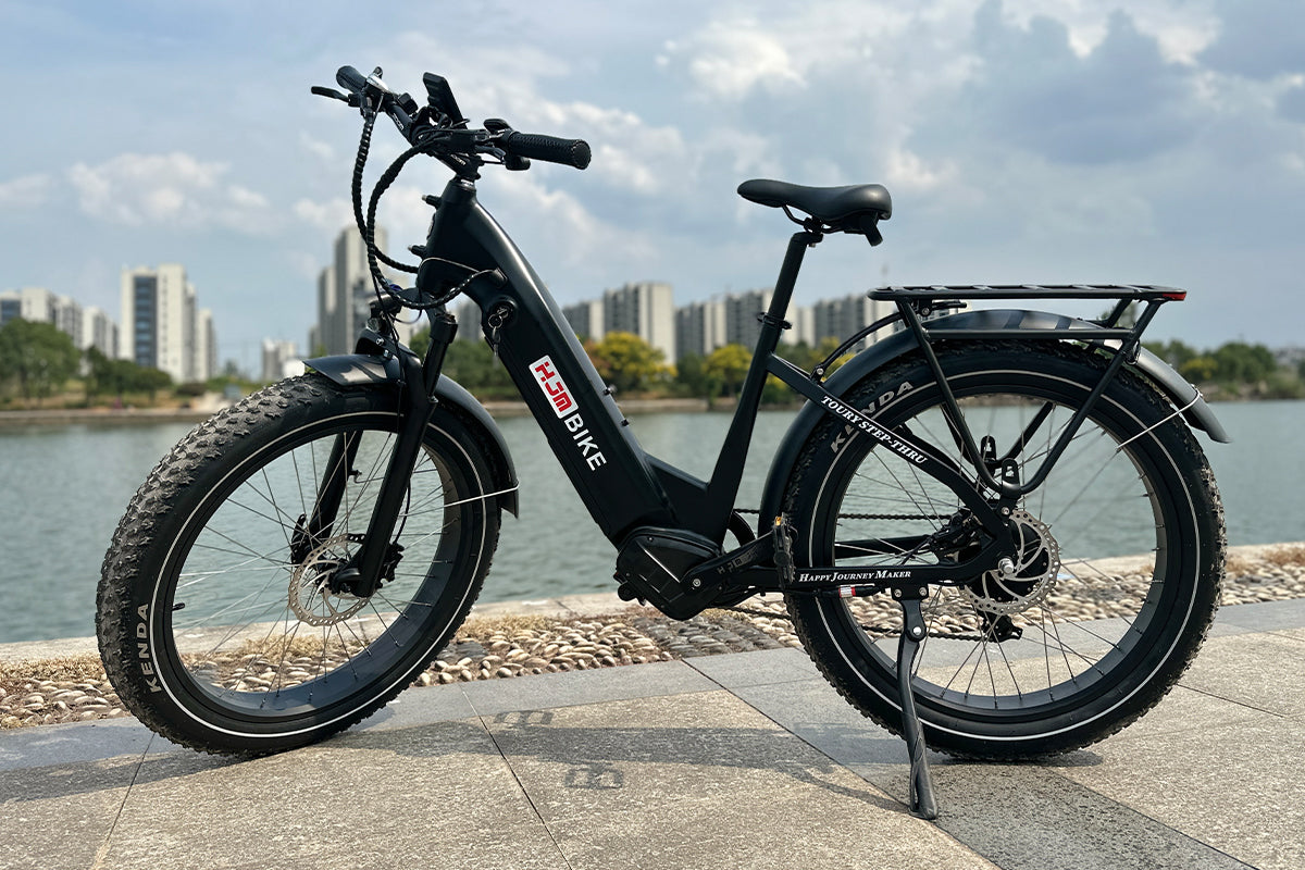 Step Through Electric Bikes, 750 Watt Electric Bike Online HJM E