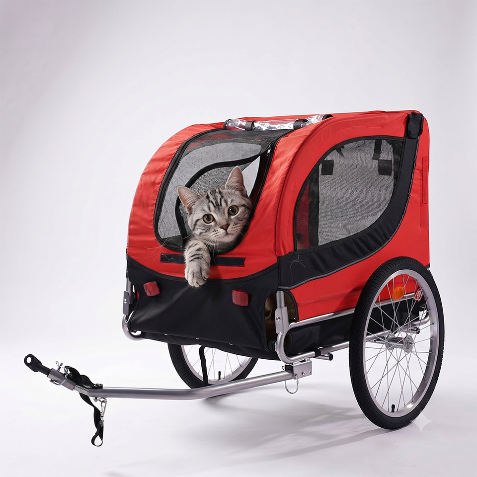 Ventilated Pet Trailer