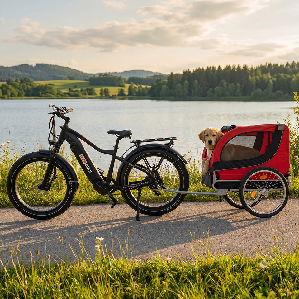 Ventilated Pet Trailer