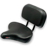 Extra Wide Saddle Seat with Backrest